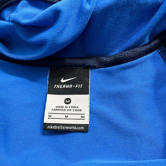 Nike Men Hiper Elite Hoodie Jacket M Therma Fit Full Zip Winterized Vent Motion - Picture 2 of 15
